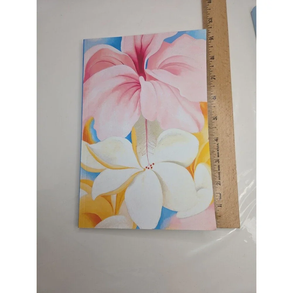 Georgia O'Keeffe Roger la Borde Stationery Bundle Floral Art Journals Card Set